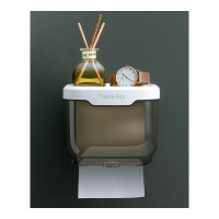 乐拼购其他品牌家用卫生间厕所卷纸巾盒厕纸抽纸巾架卫生纸置物架免打孔壁挂式