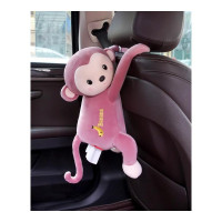 乐拼购其他品牌皮皮猴创意纸巾盒车载车用挂式抽纸盒套可爱车内装饰汽车用品大全