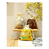 乐拼购其他品牌香囊空袋香包空袋子端午节古风随身绸缎刺绣荷包袋定制企业LOGO