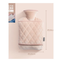 乐拼购其他品牌/百赛施德国热水袋注水可拆洗大号暖水袋毛绒暖手宝保暖