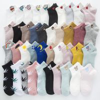 3/5双袜子女韩版短袜女ins网红春夏季学生可爱船袜日系学院风短筒