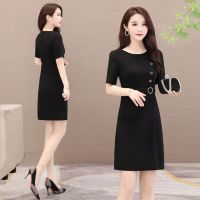 [夏季新款好质量]收腰显瘦连衣裙女短袖2020夏季新款韩版a字裙