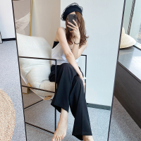 清凉一夏欧美风复古无袖老人汗衫工字背心 需打底