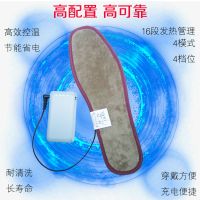 发热鞋垫 充电加热电热暖脚宝办公室暖脚神器usb调温保暖鞋垫男女