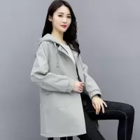 有内衬秋季中长款风衣女2020春秋新款韩版洋气休闲百搭外套女装潮