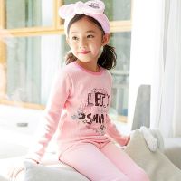 儿童保暖内衣套装冬秋衣秋裤加绒加厚男童女童睡衣男孩女孩