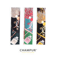 蒂凡尼丝巾女小长条春秋季百搭装饰真丝桑蚕丝细窄长围巾长款领带