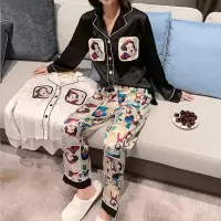 明星同款睡衣女秋长袖春季开衫可爱月子公主风家居服春秋女士睡衣