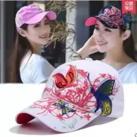 帽子女夏天棒球帽遮阳帽子太阳帽女夏防晒鸭舌帽韩版潮嘻哈帽