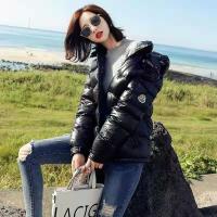2019羽绒服女蒙系加厚亮面亚光羽绒服青少年外套