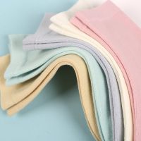 中筒袜子女韩版秋冬纯色棉袜休闲素雅女袜糖果色女士棉袜5双