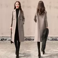 毛呢外套女士呢子大衣女2020新款秋冬气质中长款修身
