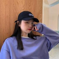 丁走走/美式复古字母刺绣棒球帽子男女春夏季百搭遮阳软顶鸭舌帽