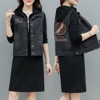 牛仔马甲女短款2020春秋新款韩版宽松百搭重工刺绣无袖坎肩马夹女