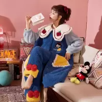 睡衣女冬季加厚珊瑚绒白雪睡袍浴袍长款睡裙公主秋冬天家居服套装