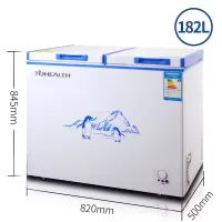 冰柜家用小型小冰柜60升冷藏冷冻速冻冷柜速冻商用节能特价|BCD-182型号