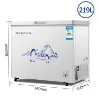 冰柜家用小型小冰柜60升冷藏冷冻速冻冷柜速冻商用节能特价|BD/BC-219型号