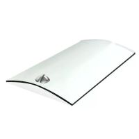 点菜柜弧形玻璃门移动推拉盖门保鲜柜冷柜冷藏冷冻展示柜热弯玻璃|宽度32.5cm 弧形玻璃门长度88cm