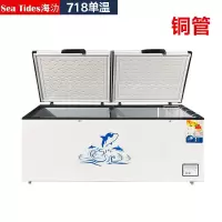 铜管418-1788升冰柜商用大容量冷柜冷冻冷藏卧式冰箱保鲜肉柜茶叶|718单温铜管
