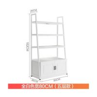 新品化妆品展示柜精品超市货架置物架美容美甲店展示架陈列柜定制|80长40深182高[带led灯带]