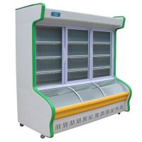 展示柜麻辣烫点菜柜保鲜柜饮料柜商用蔬菜水果冷藏烧烤1.2米冷冻|2.5米不含运费