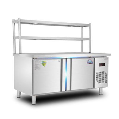 工作台冰柜商用冷餐操作台不锈钢冷藏柜保鲜工作台冷柜冷藏冷冻柜|冷藏 150*60*80cm