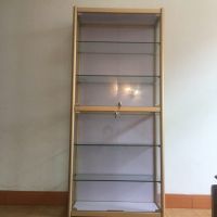 模型透明玻璃柜乐高积木玩具展示柜饰品礼品精品柜奖杯陈列柜家用|B款100*35*180(散装发货)