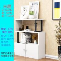 s柜货架展示架自由组合置物架鞋架陈列柜美容院化妆品展示柜书柜|三层长120*30高115加厚板