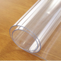 pvc桌布防水防烫防油软玻璃胶垫电视柜餐桌垫台茶几正长方形透明