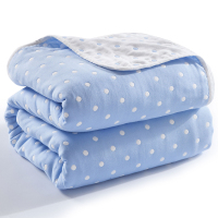 毛巾被纯棉单双人六层加厚全棉纱布毯子婴儿童学校午休空调夏凉被