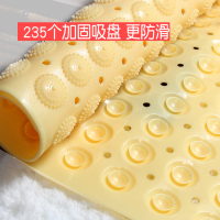 无味浴室防滑垫洗澡淋浴大号带吸盘按摩脚垫厕所卫生间隔水地垫子