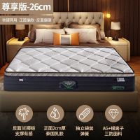 进口乳胶静音弹簧床垫席梦思防水防污防尘面料芯动