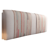 定制北欧床头板软包靠枕榻榻米靠垫大靠背布艺可拆洗固定绑带