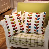 欧式抱枕靠垫客厅靠枕沙发靠背垫ins风办公室腰靠全棉刺绣抱枕套