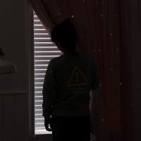魔术贴小窗帘免打孔安装纱卧室飘窗出租屋少女网红款自粘式遮光布