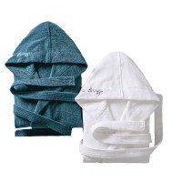 五星级酒店浴袍女纯棉毛巾料男冬季加厚长款情侣吸水速干睡袍浴衣