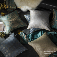 靠垫轻奢简约现代欧式抱枕沙发卧室样板间客厅抱枕套卧室床头靠枕