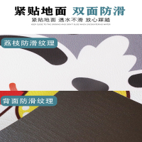 卡通轻奢招财猫门垫入户玄关门口耐脏pvc可擦洗裁剪防水防滑