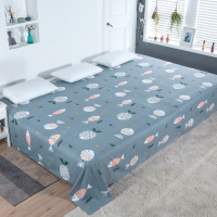 大炕单3米3.5m加大床单单件4米农村土炕双人加厚加长榻榻米床单