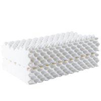 泰国天然乳胶枕头护颈椎枕单人双人成人家用橡胶枕芯一对装H1