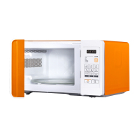 KOR-4A6BO橘黄色|/ kor-4a6bo韩国小型家用迷你吊挂微波炉15lG6