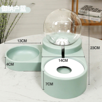 御纳户蓝收藏优先发货|猫咪饮水机动不插电水碗不湿嘴狗狗水盆喂水神器宠物自动喝水器T1