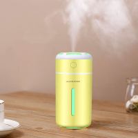 橘黄色[配3瓶香薰精油]+电源线+[5根替换棉棒]|加湿器巧乐车载迷你家用静音卧室充电usb可爱学生创意香薰小型空