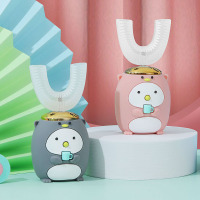 儿童u形电动牙刷宝宝幼儿2-12岁u型软毛声波自动口含充电式洁牙器G3