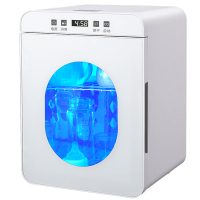 白色双灯|紫外线内衣内裤消毒机烘干机家用小型消毒盒婴儿衣物高温机器R7