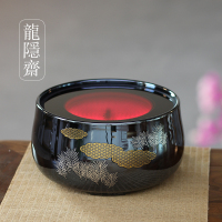 金光釉系列 电陶炉煮茶器家用 台式静音小型铁壶银壶煮茶炉