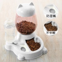 招财灰(自动喂食/自动喂水)|猫咪喂水器猫食盆狗狗喂水喂食器泰迪中小型犬宠物自动饮水机通用