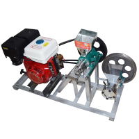 组合机+手启动18马力汽油机|3号5号弯管膨化机多功能爆米花机杂粮五谷空心实心月牙型膨化机I0
