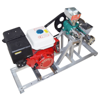 组合机+手启动22马力汽油机|3号5号弯管膨化机多功能爆米花机杂粮五谷空心实心月牙型膨化机I0