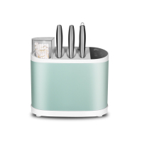 橄榄绿[顺丰]送磨刀器|智能刀具消毒架保洁机消毒机筷子烘干刀架多功能菜刀收纳架J5